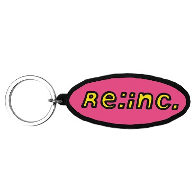 Re:inc. ロゴキーホルダー　PINK